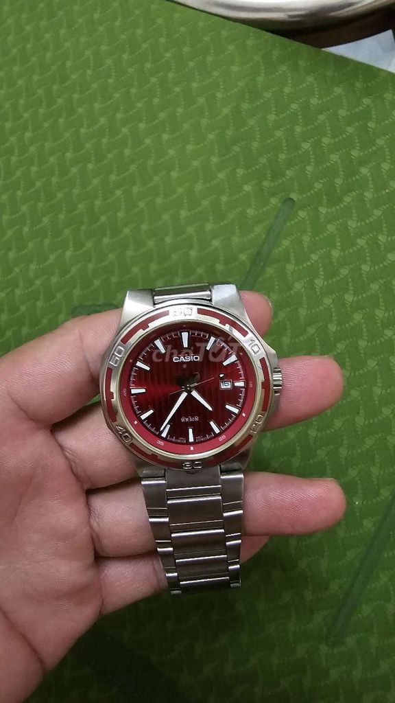 Đồng hồ Casio MTP-1304D-4A Nam Đỏ. Mua bán Đồng hồ tại Quận Cái Răng Cần Thơ được đăng bởi  Tuấn hình 1