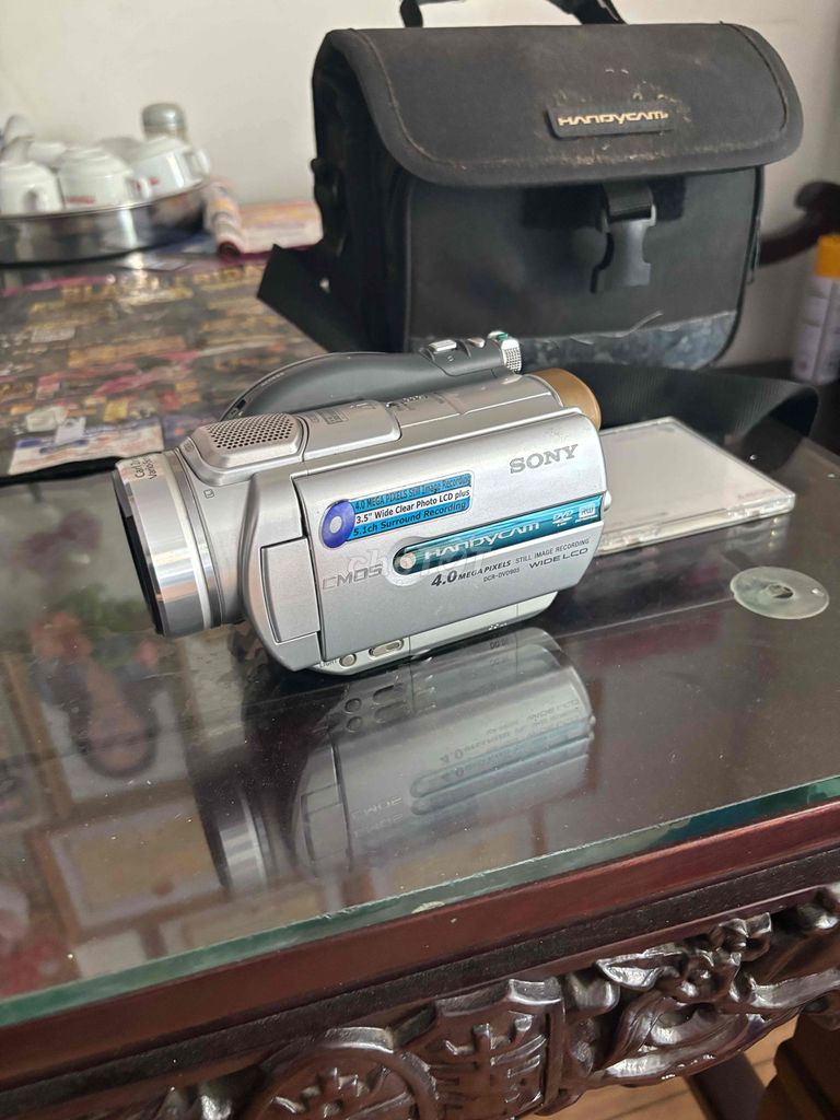 Máy quay phim Sony Handycam DCR-DVD905 Bạc. Mua bán Máy ảnh, Máy quay tại Quận Bình Tân Tp Hồ Chí Minh được đăng bởi Lê Thanh Dũng hình 1