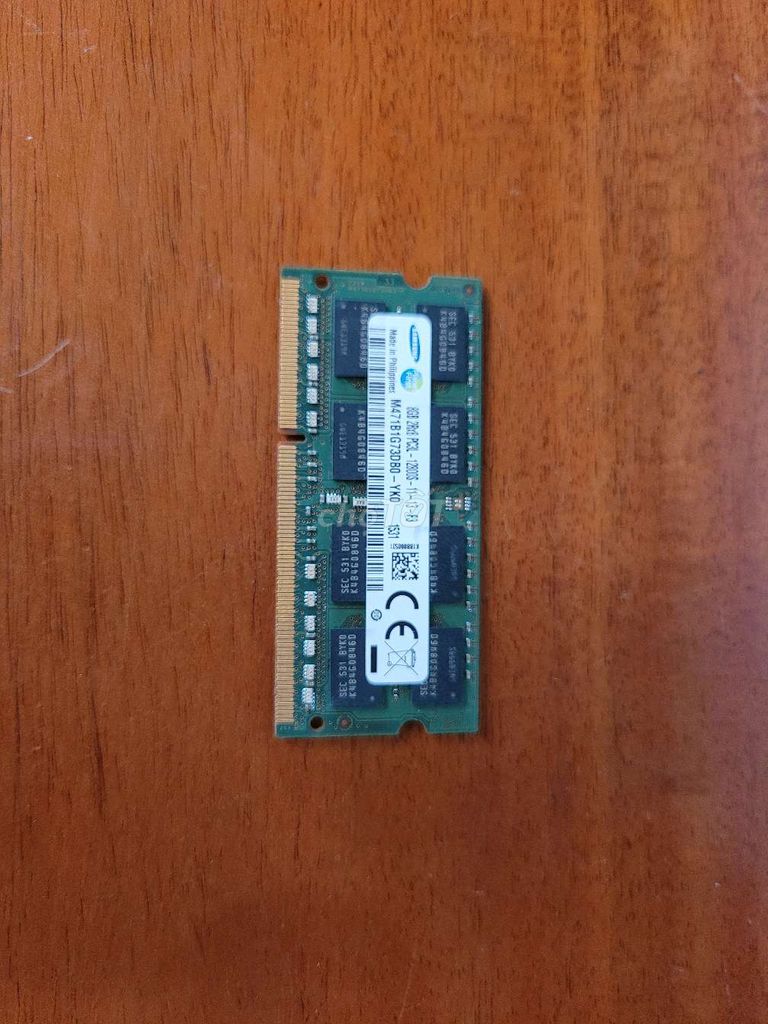 RAM Samsung 8GB DDR3 1600MHz. Mua bán Linh kiện (RAM, Card...) tại Thị xã Phú Mỹ Bà Rịa - Vũng Tàu được đăng bởi Minh Tran hình 1