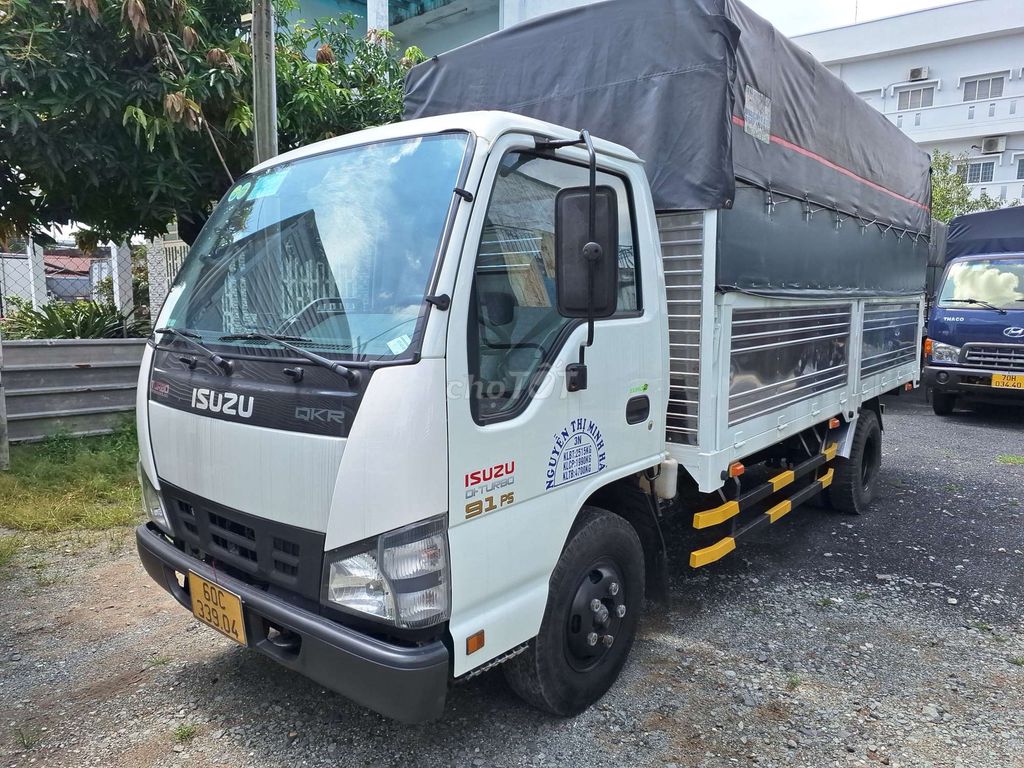 Isuzu 1t99-2017 ga cơ xe tuyệt đẹp thùng dài 4m36