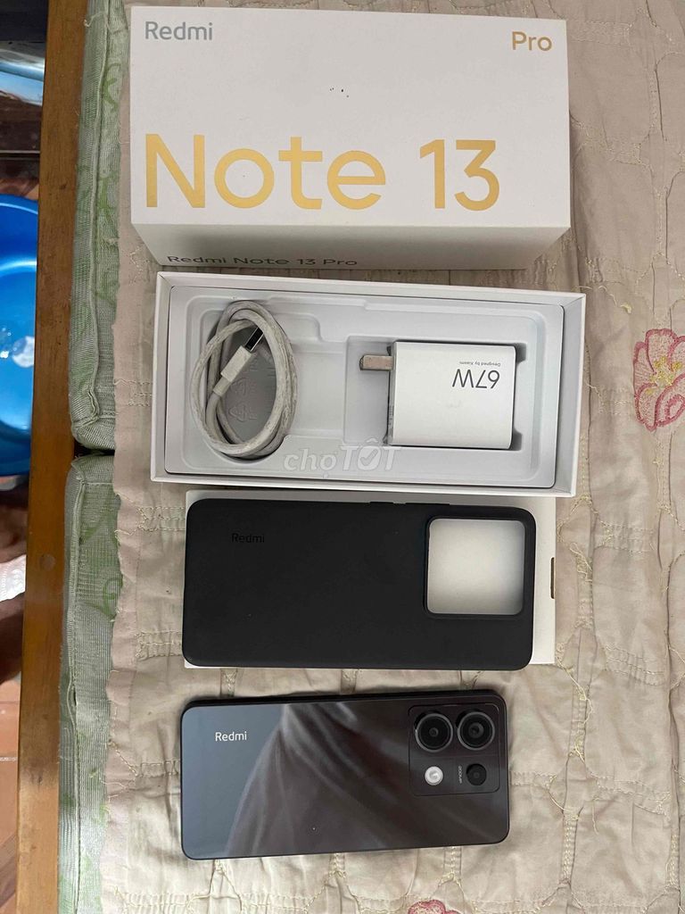 Xiaomi Redmi Note 13 Pro 5G 8GB/128GB Đen 98% mới. Mua bán Điện thoại tại Huyện Quảng Xương Thanh Hóa được đăng bởi Hiếu Lương hình 1