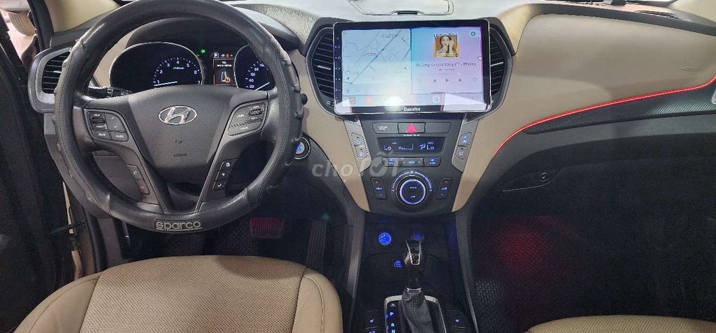 Hyundai Santa Fe 2016 2.4L Xăng, 2 cầu, số tự động. Mua bán Ô tô tại Huyện Đức Trọng Lâm Đồng được đăng bởi THỂ TRẦN CAR hình 9