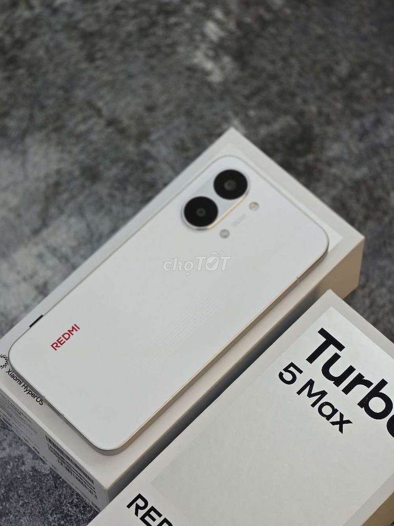 Xiaomi Redmi Turbo 5 Max 256GB Trắng Fullbox. Mua bán Điện thoại tại Quận Thanh Khê Đà Nẵng được đăng bởi Tú MB hình 1