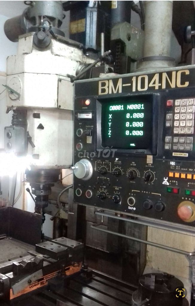 Máy phay CNC BM-104NC Trắng còn tốt. Mua bán Đồ chuyên dụng, Giống nuôi trồng tại Quận Bình Thạnh Tp Hồ Chí Minh được đăng bởi Kiet Huynh hình 1
