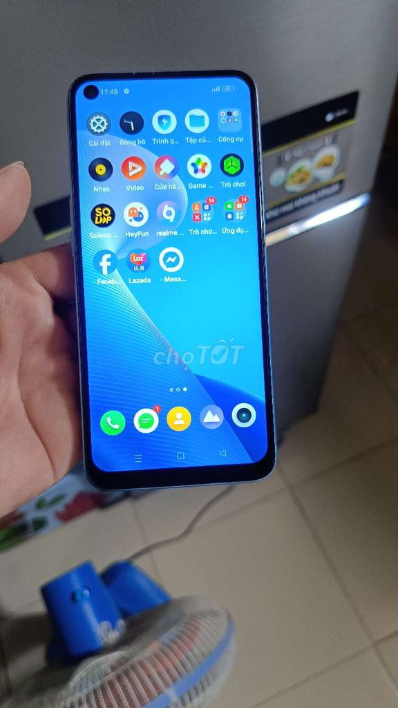 Realme 7 128GB Xanh nhạt. Mua bán Điện thoại tại Quận 12 Tp Hồ Chí Minh được đăng bởi linh hình 1