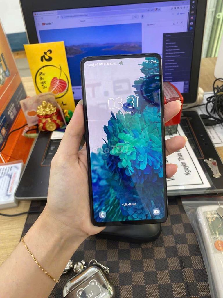 Samsung Galaxy S20 FE 128GB Xanh. Mua bán Điện thoại tại Quận Phú Nhuận Tp Hồ Chí Minh được đăng bởi Minh phương hình 1