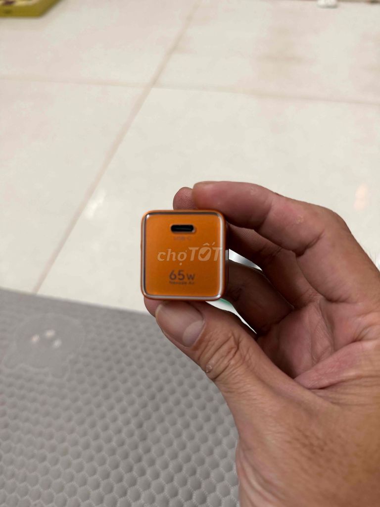 Củ sạc nhanh UGREEN 65W Cam Đa thiết bị+Cáp Cam. Mua bán Phụ kiện (Màn hình, Chuột...) tại Huyện Củ Chi Tp Hồ Chí Minh được đăng bởi LowjiNguyen hình 1