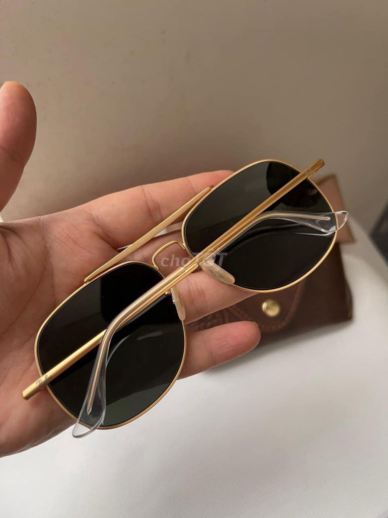 Kính Rayban Chính Hãng Mắt Thuỷ Tinh Tráng Gương