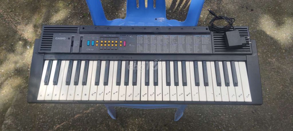 Đàn Organ Casio CTK-50 Đen Đã qua sử dụng. Mua bán Nhạc cụ tại Huyện Vĩnh Cửu Đồng Nai được đăng bởi Victor Lê  hình 1
