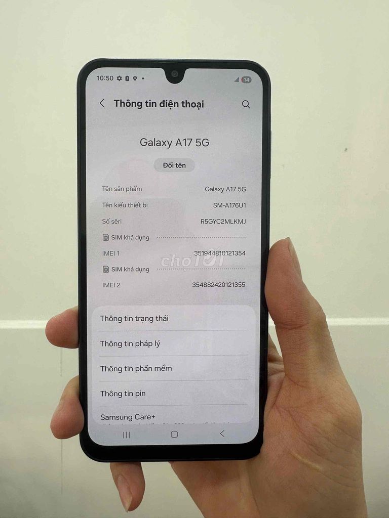 Samsung Galaxy A17 5G 128GB 99% mới. Mua bán Điện thoại tại Quận Phú Nhuận Tp Hồ Chí Minh được đăng bởi hoang anh 255 hình 1