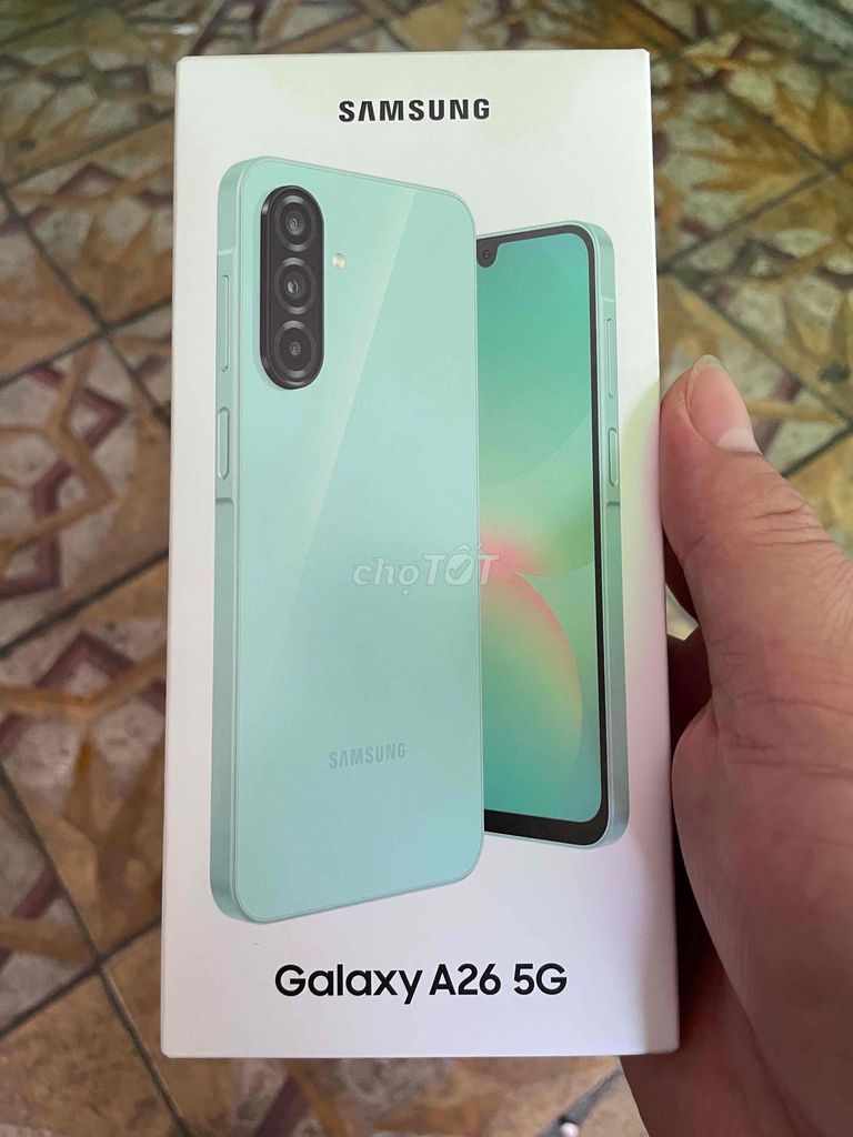 Samsung Galaxy A26 5G 8/128GB Mint new seal. Mua bán Điện thoại tại Quận 12 Tp Hồ Chí Minh được đăng bởi toto hình 1