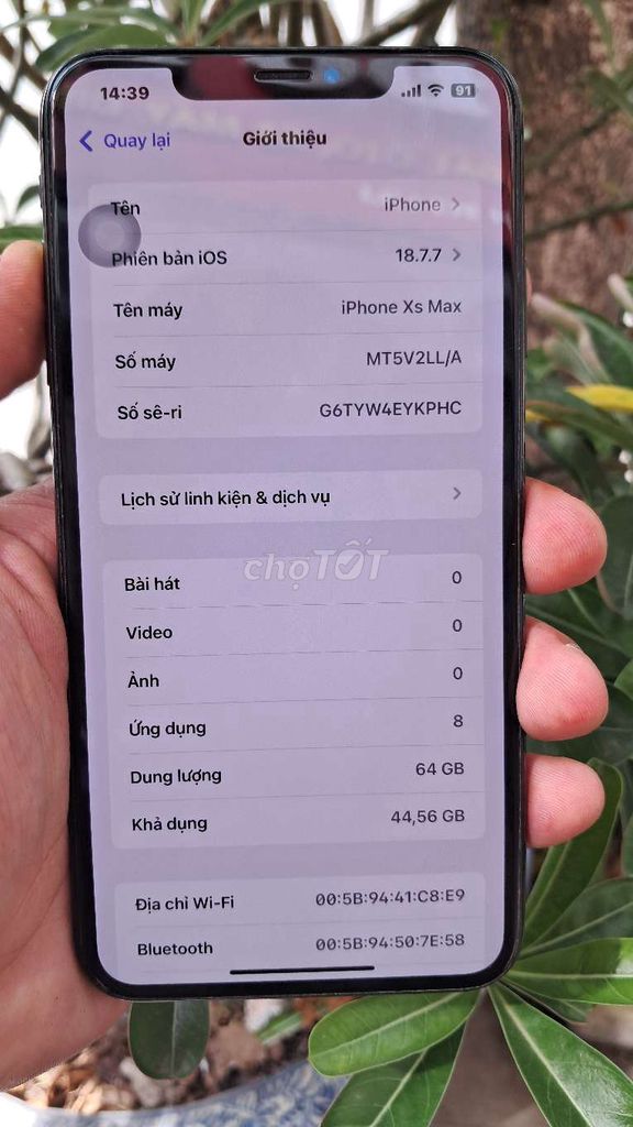 iPhone XS Max. Mua bán Điện thoại tại Quận Hai Bà Trưng Hà Nội được đăng bởi bùi hữu liêm  hình 1