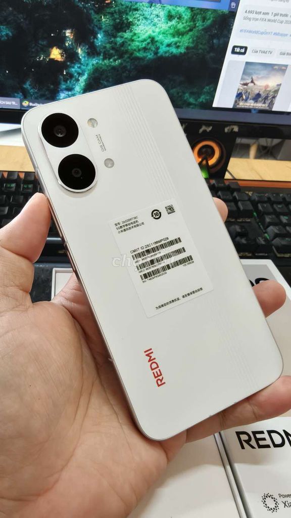 Xiaomi Redmi Turbo 5 Max 16GB/256GB Trắng. Mua bán Điện thoại tại Thành phố Buôn Ma Thuột Đắk Lắk được đăng bởi Phúc Khang Mobile hình 1