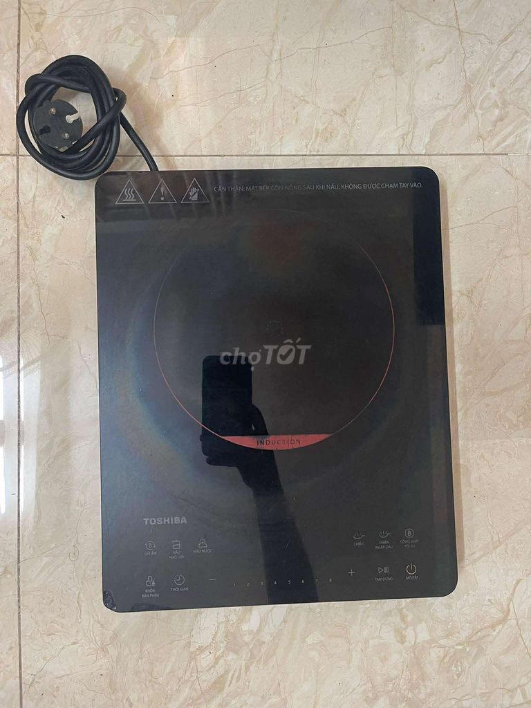 Bếp từ Toshiba Đen. Mua bán Bếp, lò, đồ điện nhà bếp tại Quận Phú Nhuận Tp Hồ Chí Minh được đăng bởi Đông Khuê hình 1