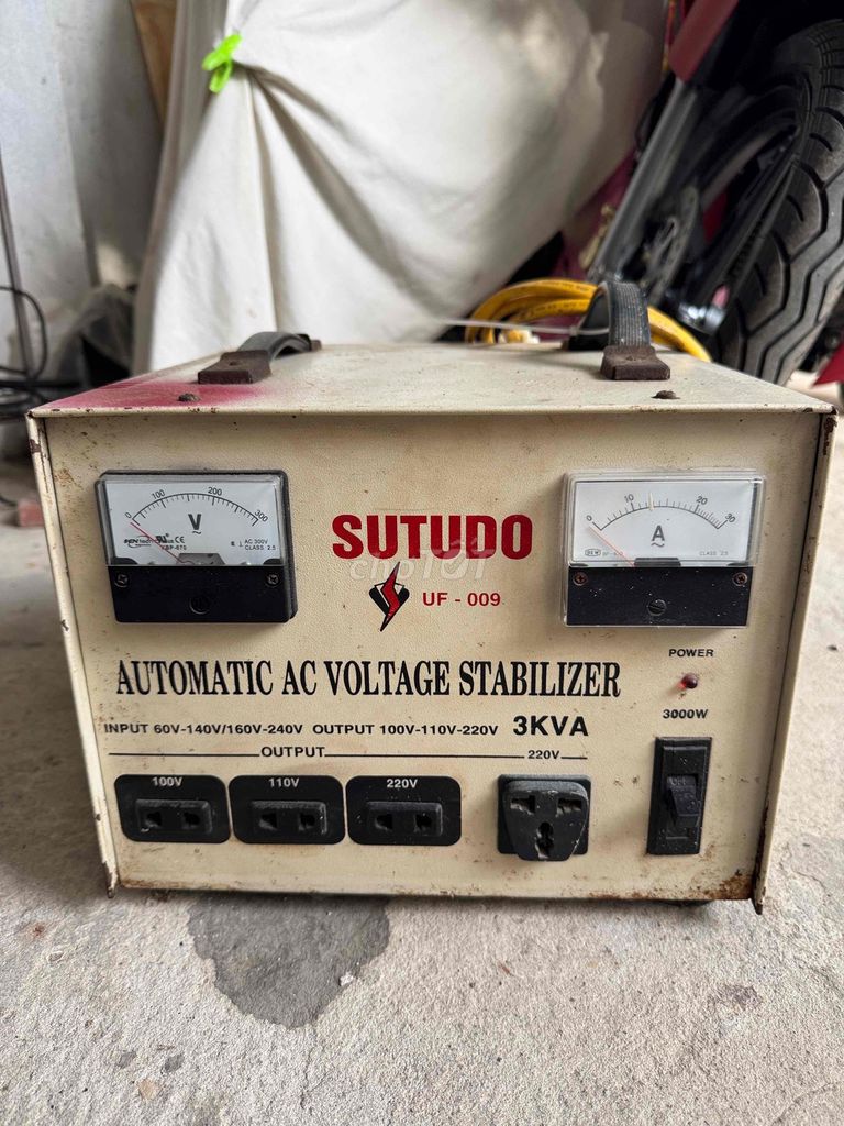 Biến áp SUTUDO UF - 009 3KVA Đồng. Mua bán Đồ chuyên dụng, Giống nuôi trồng tại Thành phố Long Xuyên An Giang được đăng bởi Khanh Lebao hình 1