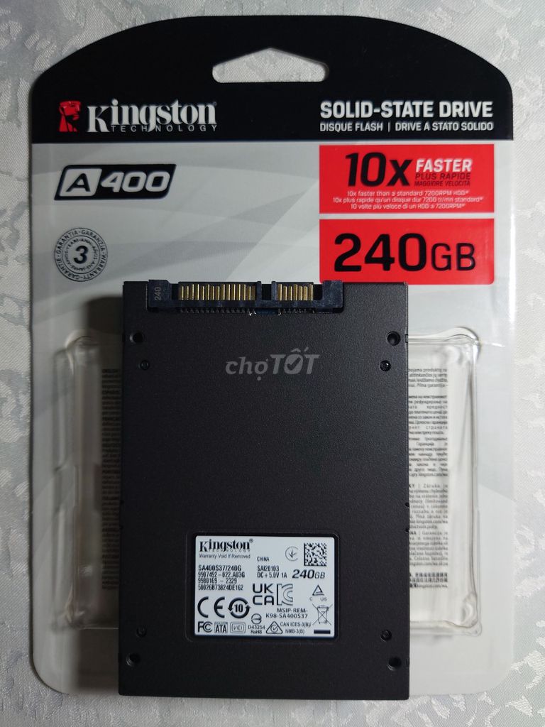 Bán ổ cứng SSD Kingston mới 240GB 400K, 480GB 700K