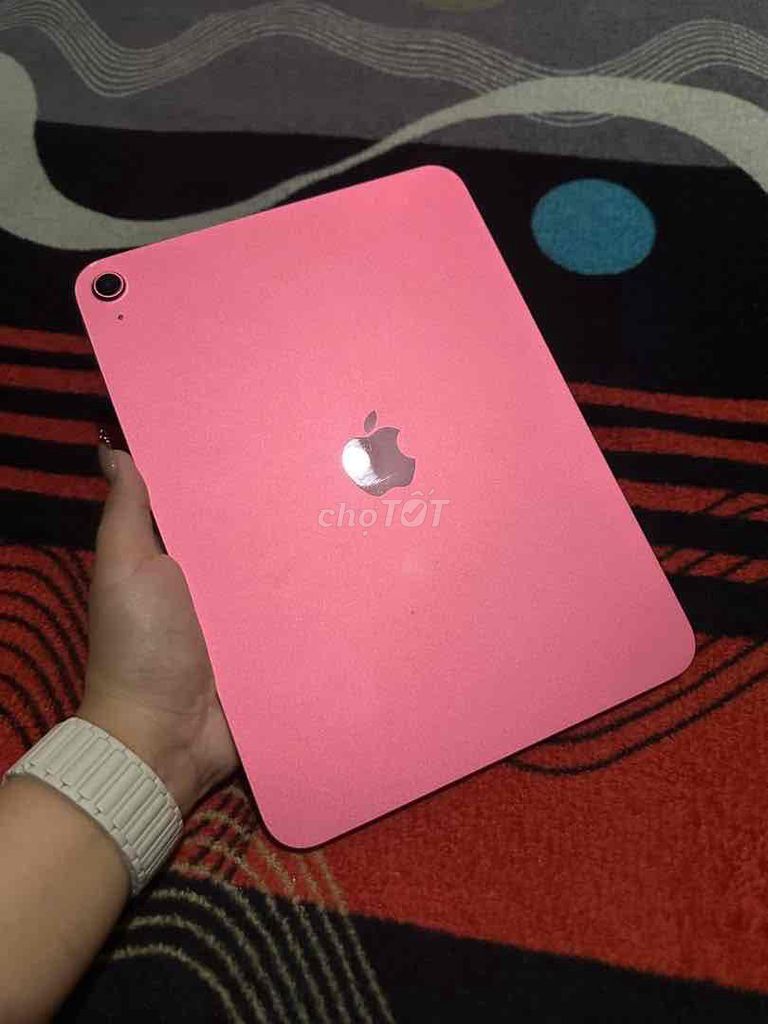 iPad Gen 10 128GB Hồng Vn Sạc 65Lần P100 9/2026. Mua bán Máy tính bảng tại Quận Đống Đa Hà Nội được đăng bởi Quý Hoàng hình 1