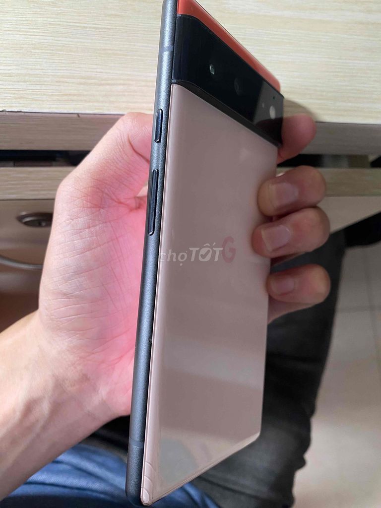 Google Pixel 6 128GB Hồng Kính nứt. Mua bán Điện thoại tại Quận Bình Tân Tp Hồ Chí Minh được đăng bởi ricklim hình 1