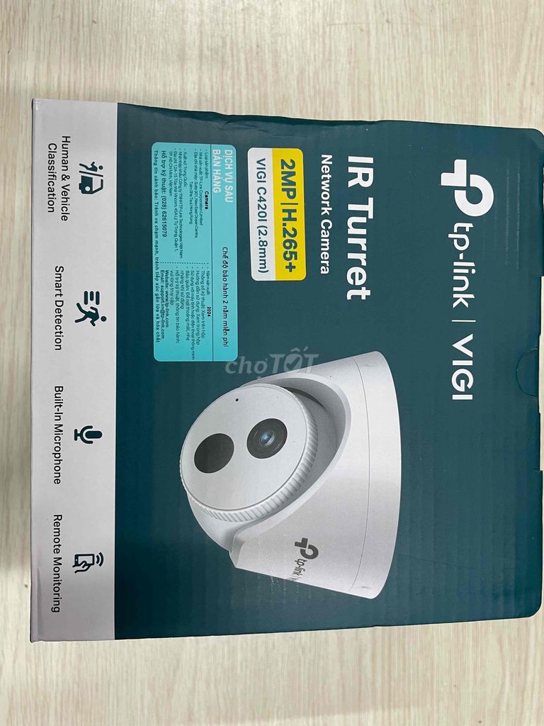 CAMERA IP POE TP-LINK DOME 2.0mp (Chính Hãng)