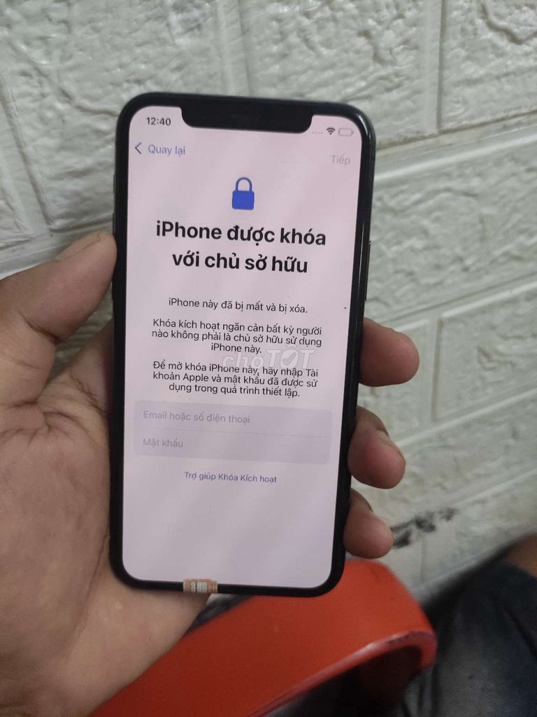 iPhone 11 Pro zin full  đang bị khóa. Mua bán Điện thoại tại Quận Cầu Giấy Hà Nội được đăng bởi Phụng hình 1