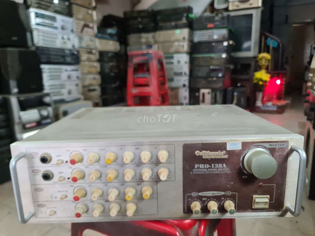 Amply California PRO-138A Xám. Mua bán Tivi, Âm thanh tại Quận 3 Tp Hồ Chí Minh được đăng bởi Xuanthuy hình 1
