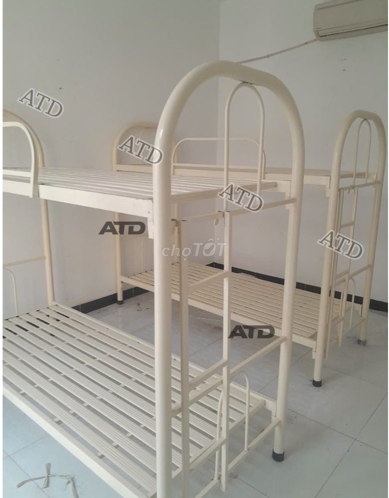 GIƯỜNG TẦNG SẮT--GIƯỜNG 2 TẦNG GIÁ TỐT--GIƯỜNG SẮT. Mua bán Giường, chăn ga gối nệm tại Huyện Bình Chánh Tp Hồ Chí Minh được đăng bởi Nhi Nguyen Nội thất ATD hình 1