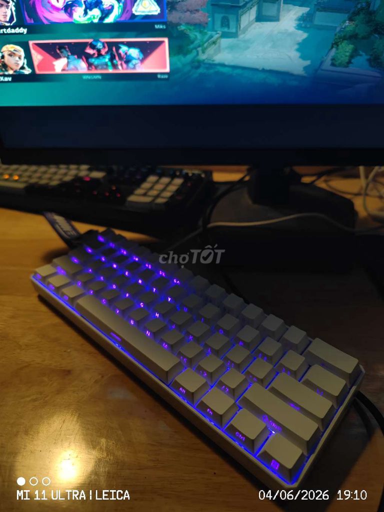 Bàn phím cơ Monsgeek Fun 60 Mới. Mua bán Phụ kiện (Màn hình, Chuột...) tại Thành phố Dĩ An Bình Dương được đăng bởi Ken Rud hình 1