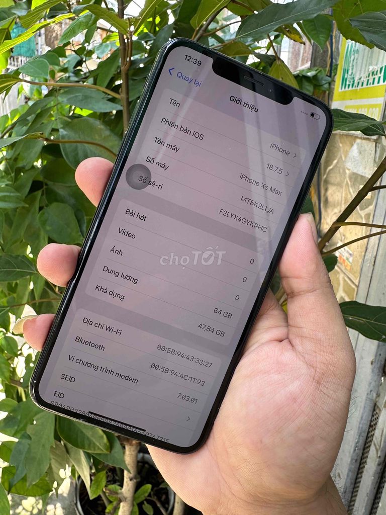 Apple iPhone XS Max 65GB Đen 98.5%. Mua bán Điện thoại tại Huyện Bình Chánh Tp Hồ Chí Minh được đăng bởi Lâm mobiphone hình 1