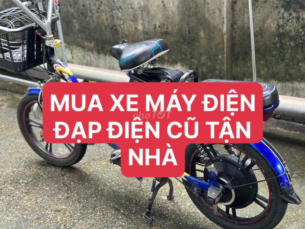 MUA XE MÁY ĐIỆN ĐẠP ĐIỆN CŨ TẬN NHÀ