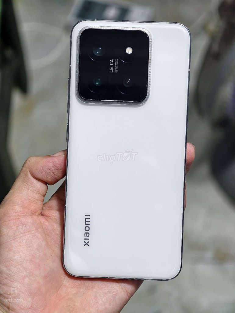 Xiaomi 14 12/256GB Trắng máy trần có cấn như ảnh.. Mua bán Điện thoại tại Thành phố Thủ Đức Tp Hồ Chí Minh được đăng bởi NANI MOBILE hình 1