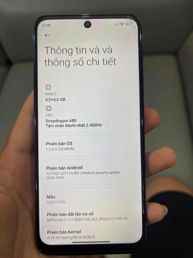 Xiaomi Redmi Note 11 128GB Xanh. Mua bán Điện thoại tại Quận Hà Đông Hà Nội được đăng bởi Phan Mạnh Cường hình 1