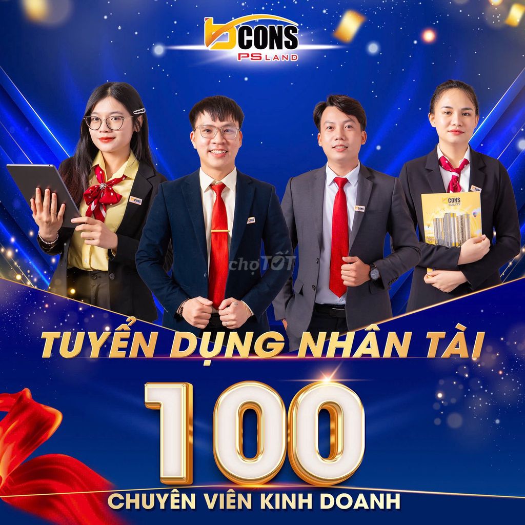 Tuyển Dụng 50 NVKD BĐS Bcons: Thu nhập 150tr/tháng. Việc làm tại Quận Bình Thạnh Tp Hồ Chí Minh được đăng bởi BCONS PS LAND hình 4