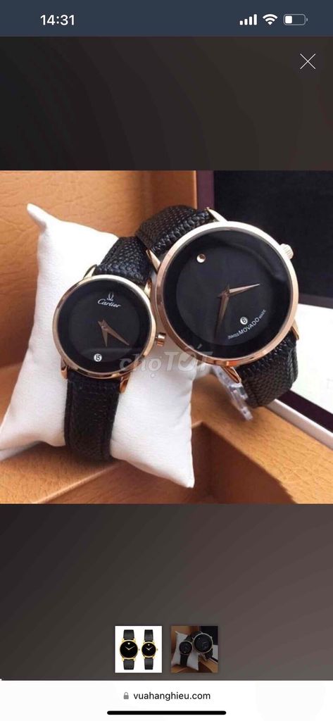 Đồng hồ Movado cặp chính hãng giá tốt
