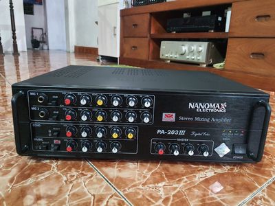 Thanh lý âm ly Nanomax PA-203III, tiếng rất hay. Mua bán Tivi, Âm thanh tại Quận Thanh Xuân Hà Nội được đăng bởi Hong Thang