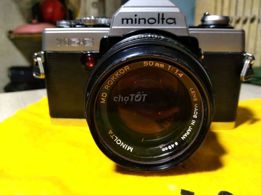 Minolta XG-E lens minolta 50f1.4