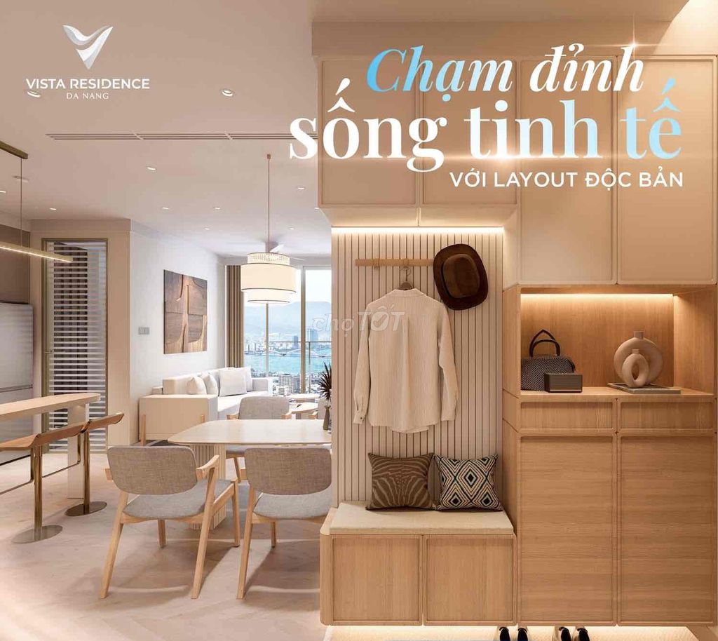 Vista Residence-Căn hộ cao cấp 2PN quận Hải Châu-xem pháo hoa trọn đời. Mua bán căn hộ/chung cư tại Quận Hải Châu Đà Nẵng được đăng bởi Nguyễn Phan Vũ Uyên hình 4