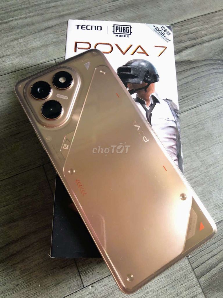 Tecno Pova 7 128GB Vàng đồng GL. Mua bán Điện thoại tại Quận 4 Tp Hồ Chí Minh được đăng bởi Minh Trần hình 1