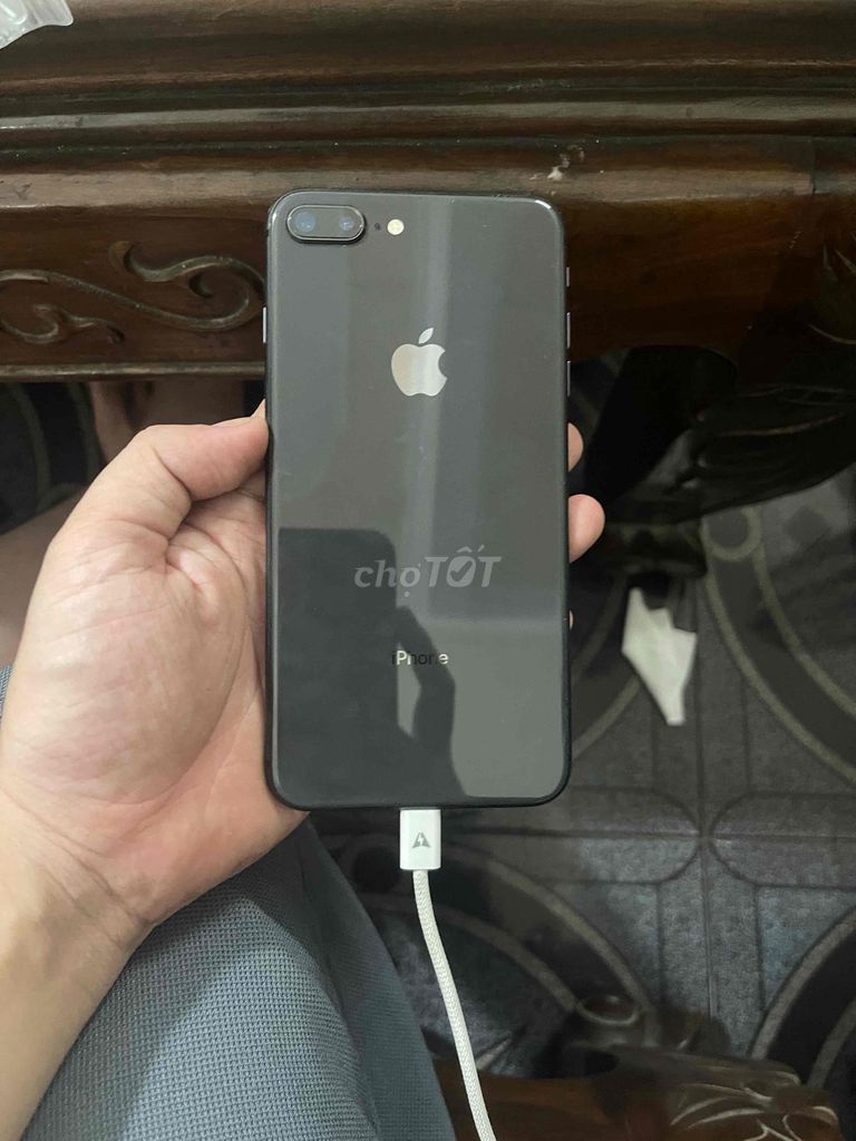 Apple iPhone 8 Plus Đen Màn thay vỡ kính. Mua bán Điện thoại tại Quận Kiến An Hải Phòng được đăng bởi TaiBk  hình 1