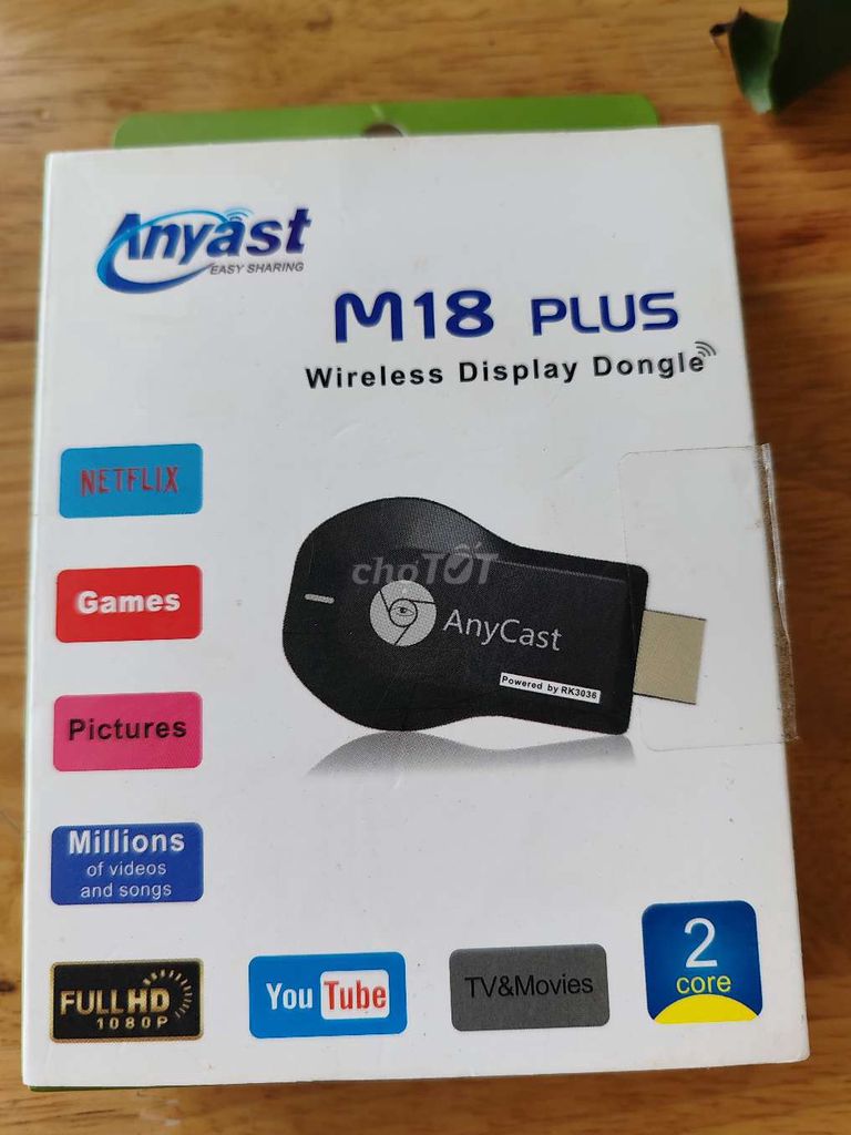 Thiết bị không dây HDMI M18/PLUS

Hàng mới tinh