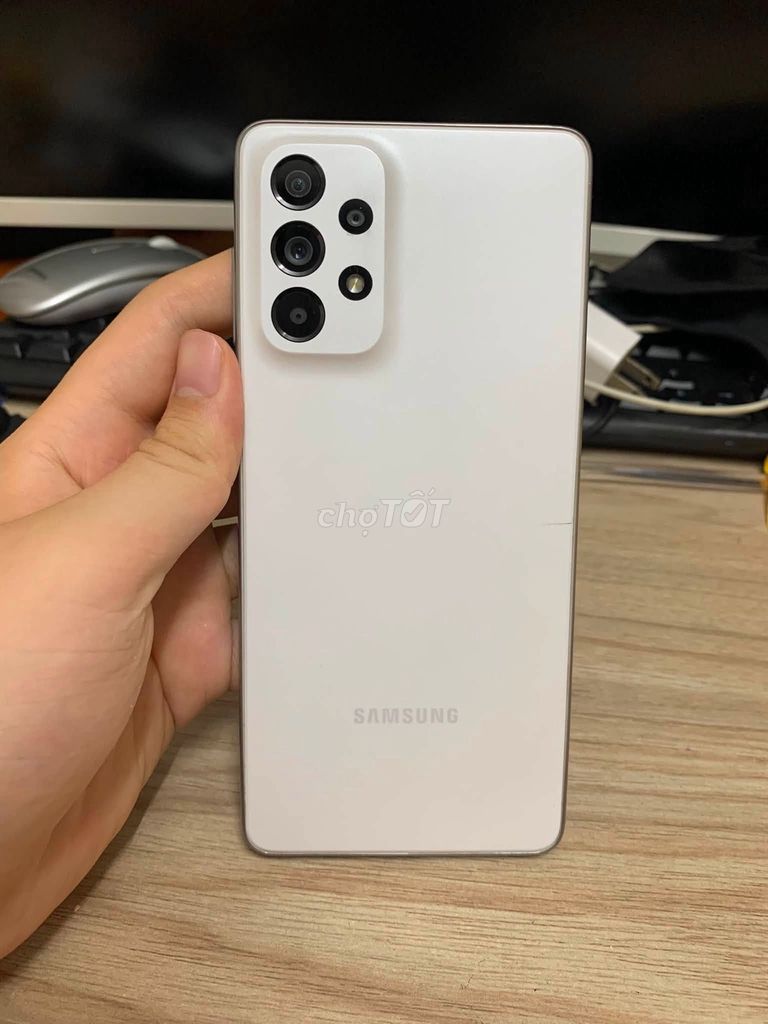 Samsung Galaxy A73 5G 128GB Trắng. Mua bán Điện thoại tại Quận Bình Tân Tp Hồ Chí Minh được đăng bởi Hội Đồ Điện Tử hình 1