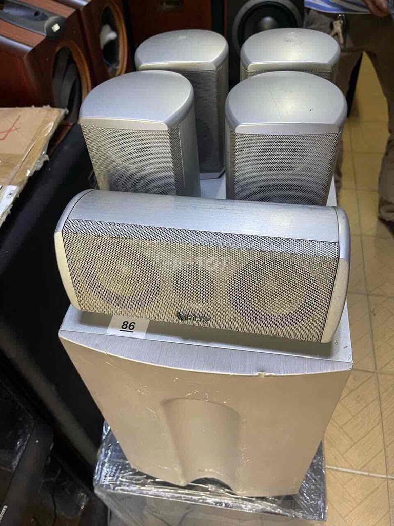 Bộ loa 5.1 Infinity SUB750/230 Bạc Vỏ nhôm. Mua bán Tivi, Âm thanh tại Quận 12 Tp Hồ Chí Minh được đăng bởi Đăng Nguyên hình 1