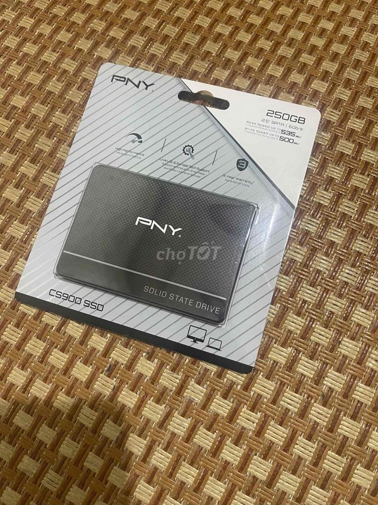 Ổ cứng SSD PNY CS900 250GB SATA III. Mua bán Linh kiện (RAM, Card...) tại Quận Cầu Giấy Hà Nội được đăng bởi HẢI ANH hình 1