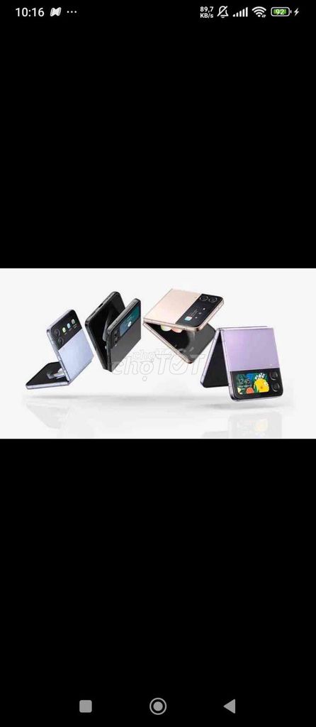 Samsung Z Flip4 256GB Tím Đã sử dụng. Mua bán Điện thoại tại Huyện Bình Chánh Tp Hồ Chí Minh được đăng bởi Hưng Khánh hình 1