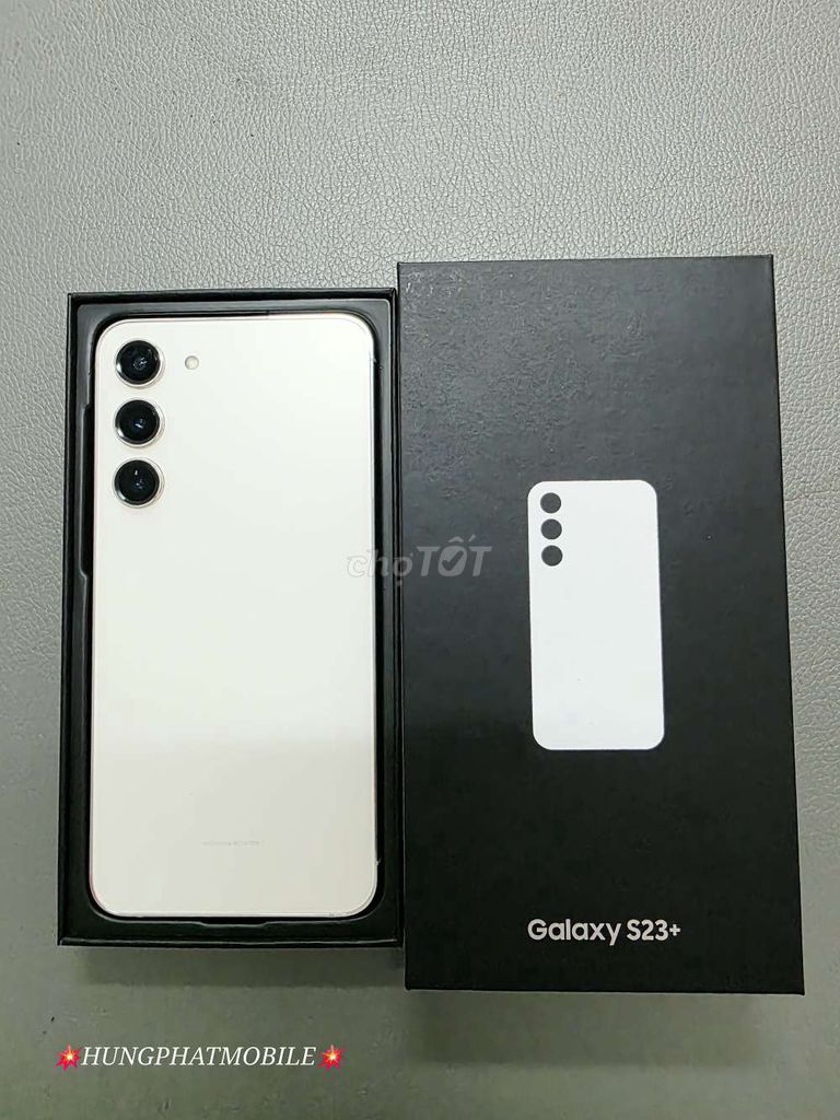 S23 PLUS-5G BẢN SSVN 2 SIM VẬT LÝ FULBOX KENG NÉT.. Mua bán Điện thoại tại Quận Đống Đa Hà Nội được đăng bởi HƯNG PHÁT Mobile hình 1