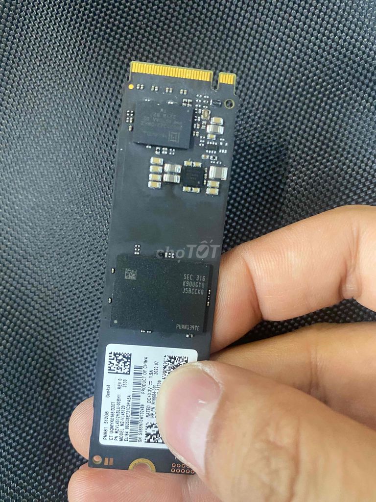 SSD Samsung Nvme 512G đời mới 2024 zin all