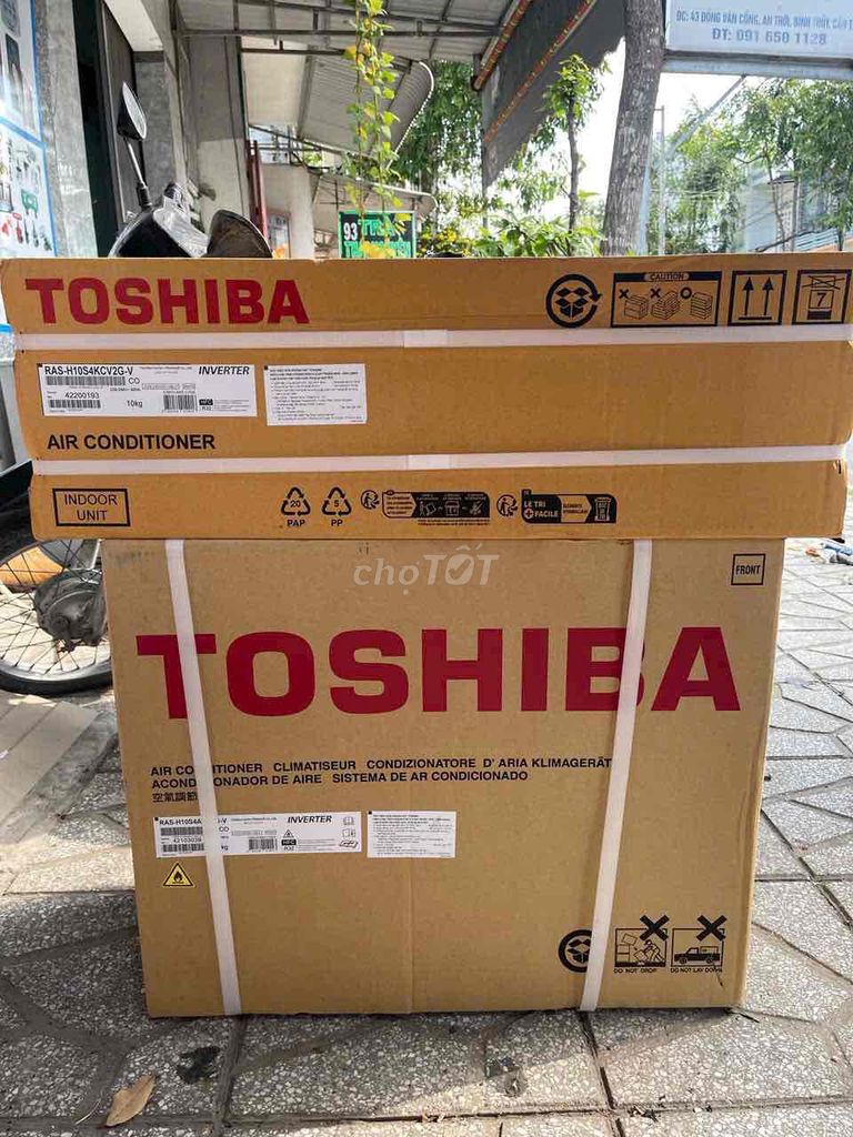 Máy lạnh Toshiba Inverter 1HP R32 Mới 100%. Mua bán Máy lạnh, điều hoà tại Quận Bình Thuỷ Cần Thơ được đăng bởi Điện Lạnh Hoài Lâm  hình 1