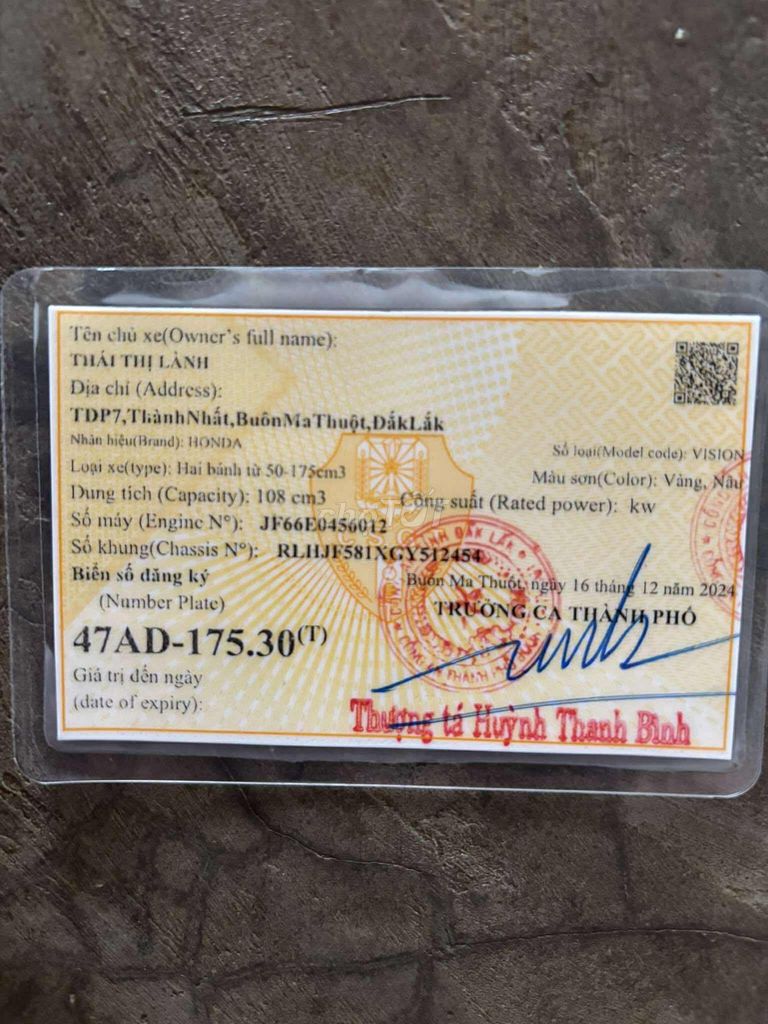 Nhà dư xe cần vi son hon da ít đi giữ gìn.. Mua bán Xe máy tại Thành phố Buôn Ma Thuột Đắk Lắk được đăng bởi Minh hình 5