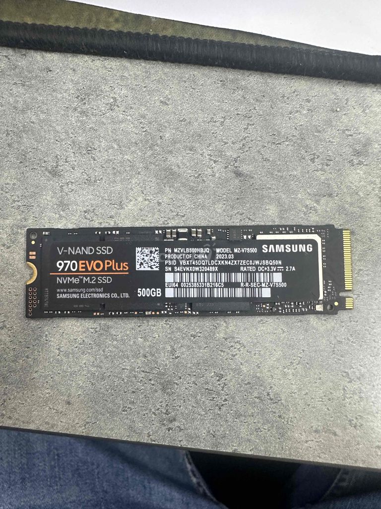 Ổ cứng SSD Samsung 970 EVO Plus 512GB. Mua bán Linh kiện (RAM, Card...) tại Huyện Cẩm Khê Phú Thọ được đăng bởi ANHDUONGSTORE hình 1
