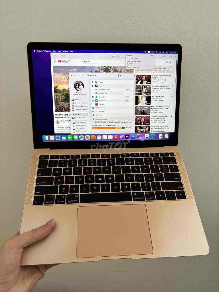 MacBook Air 2018 rose. Mua bán Laptop tại Quận Đống Đa Hà Nội được đăng bởi Tuan Hong Kong hình 1