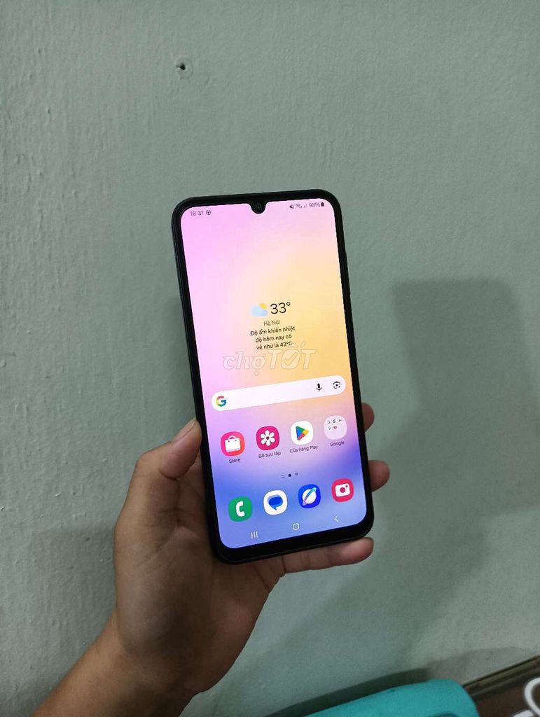 Samsung A25 5G 128GB Đen. Mua bán Điện thoại tại Quận Hải Châu Đà Nẵng được đăng bởi hoài An  hình 1